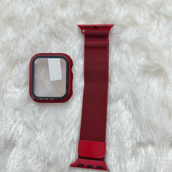 Set Apple Watch metallic Band + screen protector
38mm/40mm/41mm